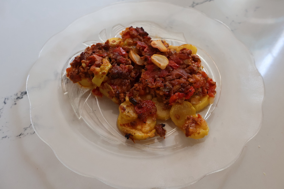 Minced Meat and Zucchini Moussaka